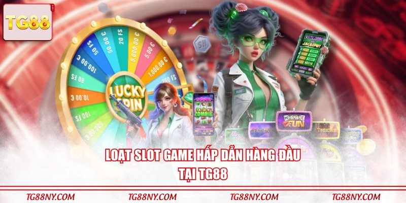 Loạt slot game hấp dẫn hàng đầu tại TG88